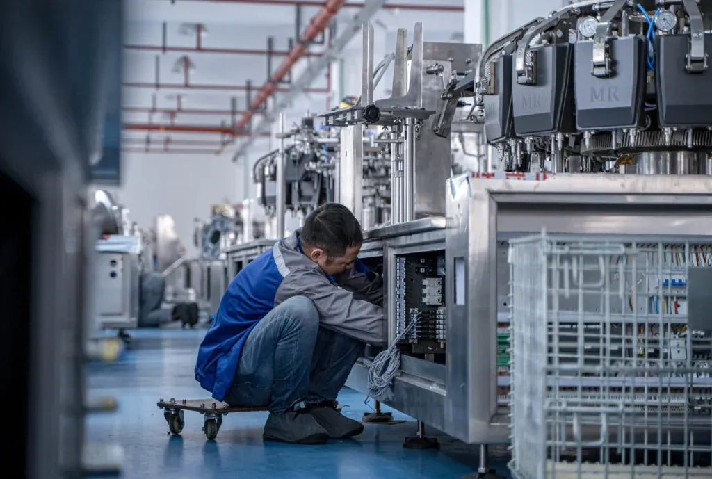 Echo Machinery quality testing laboratory