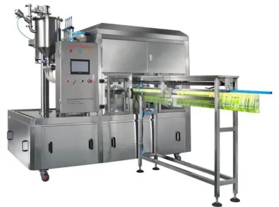 Spout Filling & Capping Machine