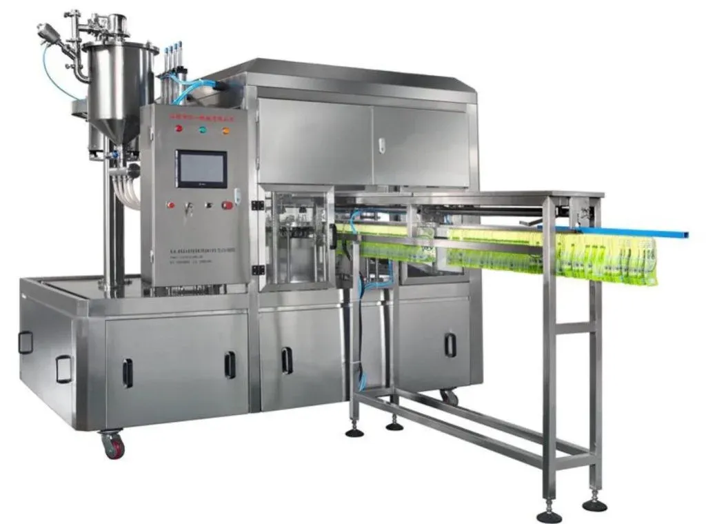 Spout Filling & Capping Machine