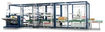 Carton Erector and Sealer Machine