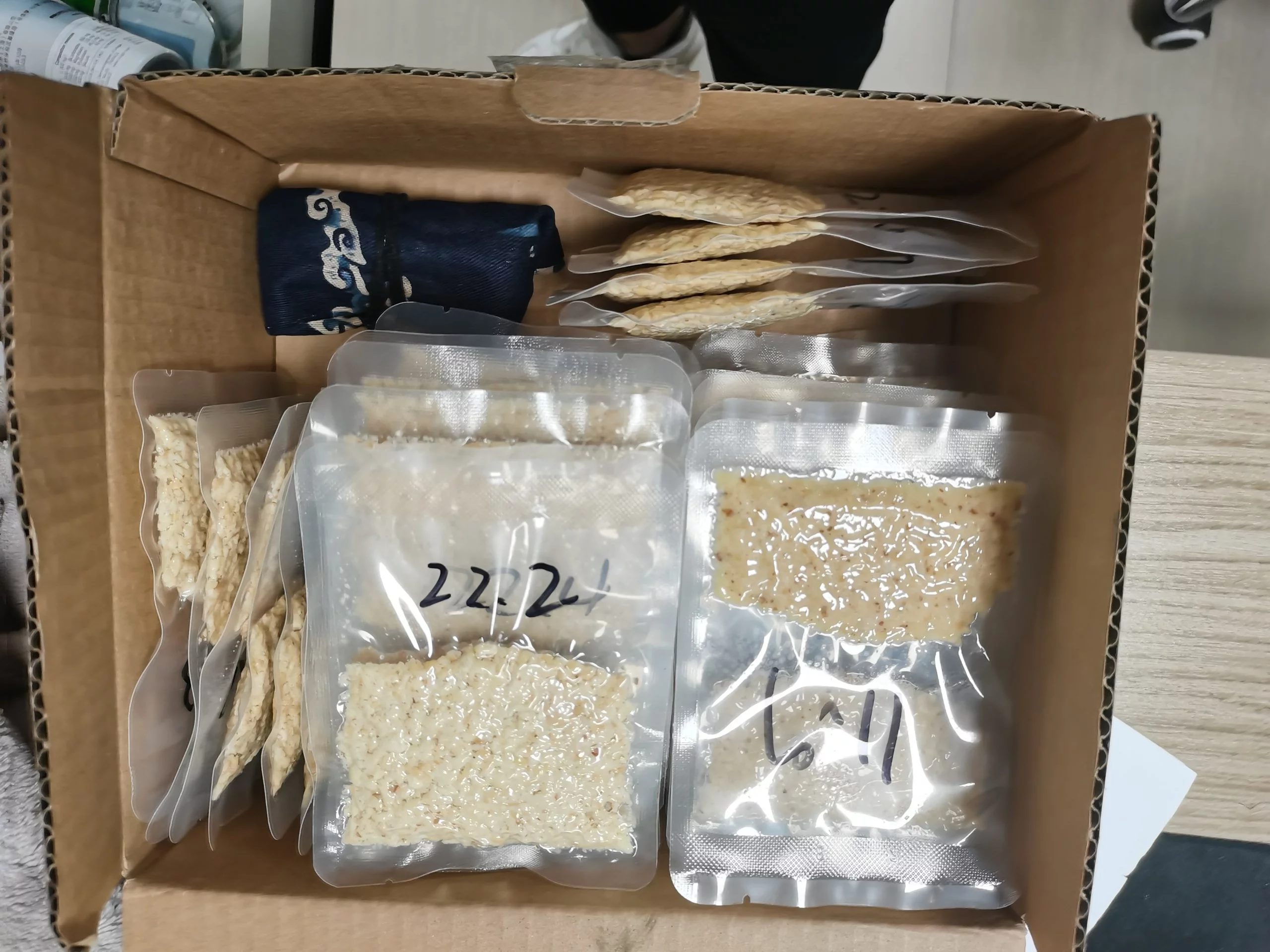 Packaging line setup