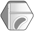 DIE-CUT CORNER HANDLE