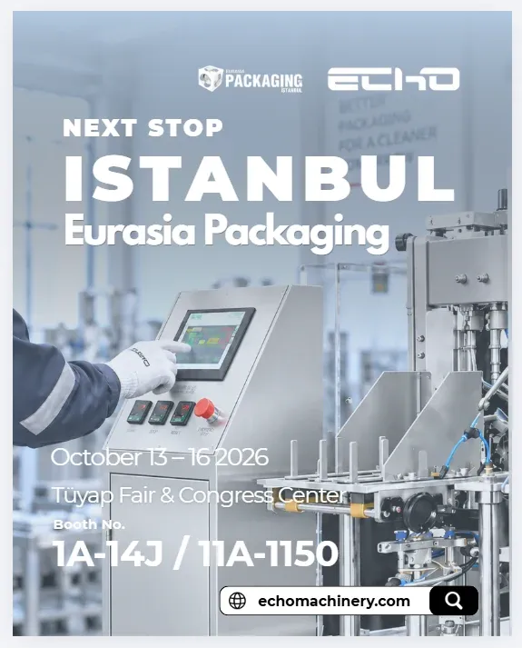 Istanbul Eurasia Packaging 2026 exhibition flyer