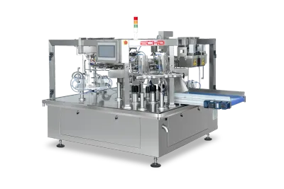 Double Bag Feeding Premade Pouch Packaging Machine