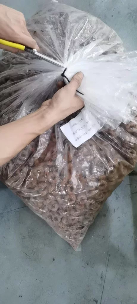 Puffed food packaging line