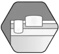 SLIDER CLOSURE WITH END CLIP