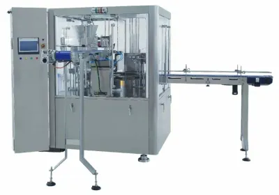 Automatic Tray Filling & Capping Machine